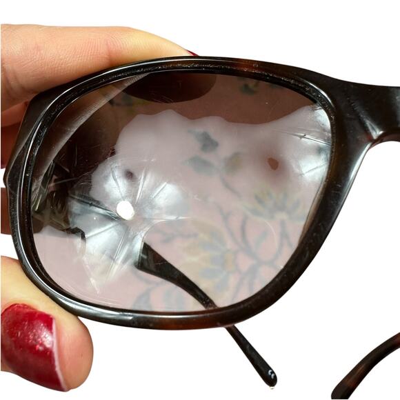 CHLOE CL2242 Sunglasses C02 135 Gloss Brown Frames Made In France - Picture 8 of 13